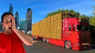 DRIVING A WAGON AND DRAG FOR THE FIRST TIME INTO THE CENTRE OF LONDON | PT1 | #truckertim