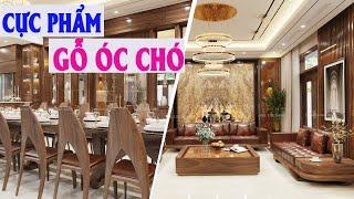 Cực phẩm Nội thất gỗ óc chó siêu biệt thự Hà Nội