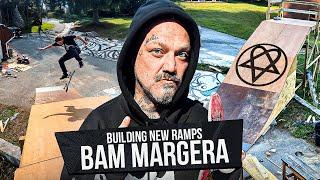 Building New Ramps at Castle Bam Feat. Bam Margera!