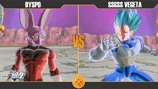 Dyspo vs Vegeta | Dragonball Xenoverse 2 MOD