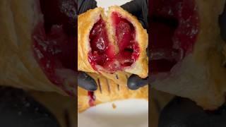 Perfect dessert recipe #dessertrecipe #cherrypie #handmade #easydessert #turnovers #sweetnsour