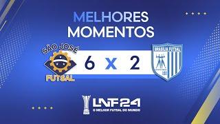 LNF 2024 - MELHORES MOMENTOS - Sāo José 6 x 2 Brasília