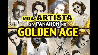 GOLDEN AGE OF PHILIPPINE CINEMA (CLASSIC ACTORS & ACTRESSES)