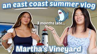 THE PERFECT EAST COAST SUMMER VACATION ~ a 3 month late Martha's Vineyard family vacation vlog ~