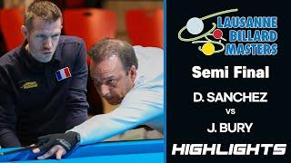 [Lausanne Billard Masters 2021] Semi Final - Daniel SANCHEZ (ESP) vs Jeremy BURY (FRA). H/L