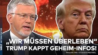 DONALD TRUMP: Keine Infos der Geheimdienste mehr! Botschafter Melnyk über prekäre Lage der Ukraine