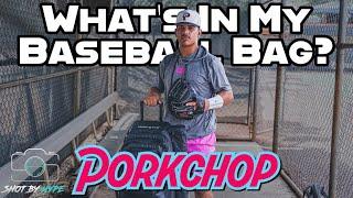 What's In My Baseball Bag With Jordan PORKCHOP Albarado Catcher For USA Prime