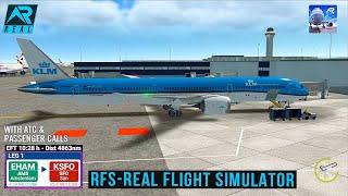 RFS - Real Flight Simulator - Amsterdam to San Francisco||Full Flight|B787||KLM||FullHD|RealRoute