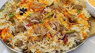 Eid Special Bade Ke Gosht Ki Biryani Dilli 6 Style | Deg Jaisi Biryani | Purani Dilli Achari Biryani