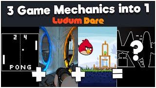 I Combined Pong, Portal, and Angry Birds into 1 Game - Ludum Dare 49 Devlog