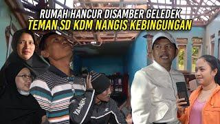 MANG RUSMITA TEMAN SD KANG DEDI MENANGIS KEBINGUNGAN | RUMAHNYA HANCUR DISAMBAR PETIR