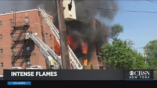 Crews Spend Hours Battling Apartment Fire In Fort Lee