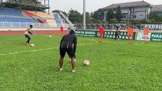 goal kepeer training Persikota Tangerang #liga 3 nasional