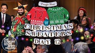 12 Days of Christmas Sweaters 2024: Day 12 | The Tonight Show Starring Jimmy Fallon