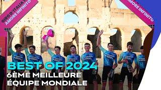 6ème meilleure équipe mondiale, best of de la saison 2024│DECATHLON AG2R LA MONDIALE TEAM