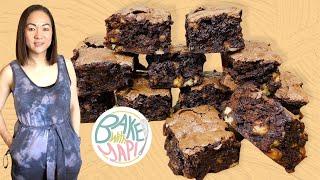 BEST HOMEMADE EXTRA FUDGY BROWNIES @BAKEWITHYAPI