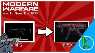 How To Make The MP5K (Cod MW)