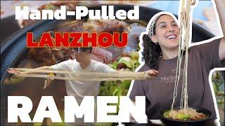 Hand-Pulled RAMEN!! Lanzhou Beef Noodle Soup in Atlanta's BUFORD HIGHWAY!!