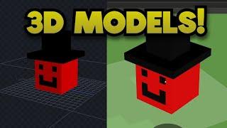 How to make 3d models for Bloxd.io?