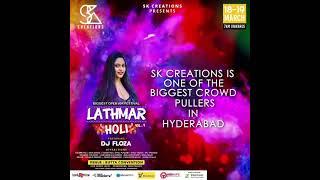 SK CREATION PRESENTS BIGGEST OPEN AIR FESTIVAL ON THE OCCATION OF HOLI .