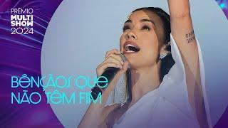 Isadora Pompeo canta ‘Bençãos Que Não Têm Fim' | Prêmio Multishow 2024 | Música Multishow