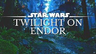 Star Wars 4K Music & Ambience | Twilight On Endor | Sleep, Study, Relax | Ambient Music [3 Hrs.]