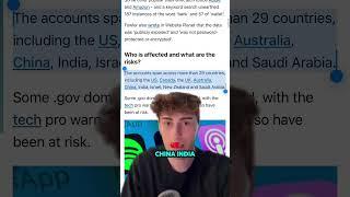 Largest Iphone & Android Breach EVER! #shorts #credit #money #finance @niickjackson #news #iPhone