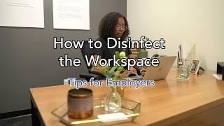 How To Disinfect the Workplace | OctoClean