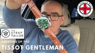 Dressing up the Tissot Gentleman | Ostrich Leather