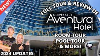 Universal's Aventura Hotel: FULL Tour & Review | Room Tour, Pool Tour, Robots, & More | 2024