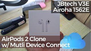 AirPods 2 Clone with Multi Connect Device - JBtech V3E Airoha 1562E