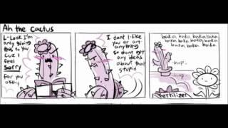 Ah the cactus(Undertale comic)