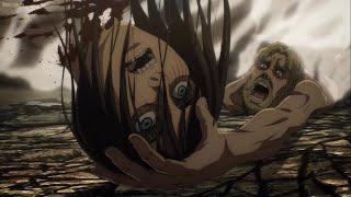 Eren Runs to Zeke! Attack On Titan Season 4 Part 2 Episode 3 (Full clip English sub HD)