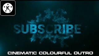 KINEMASTER OUTRO TUTORIAL | BU CREATIONS | Edit like a pro............