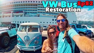 VW Bus Restoration - Episode 82 - Welcome HOME Kona! | MicBergsma