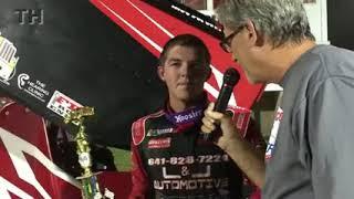 Dubuque Fairgrounds Speedway Sprint Invaders winner