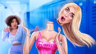 Barbie vs. Schulkönigin im echten Leben! Wie man an der Schule beliebt wird!