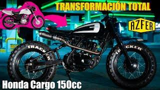 Transformación Total De una Honda Cargo 150cc // Tutorial para hacer tu primer moto custom 