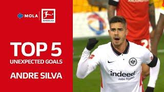 Bundesliga | Top 5 Most Unexpected Goals by Andre Silva