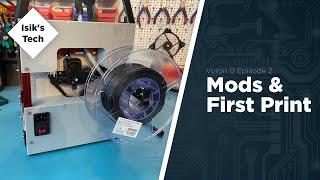 Voron v0 Ep. 2 - Mods & First Print