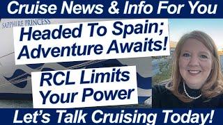 CRUISE NEWS! Heading to Barcelona for Azamara Cruise! Banned on Royal Caribbean! Goodbye Park 19!