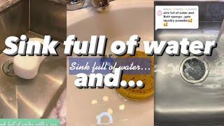 SINK FULL OF WATER AND...(PART 2) Cleantok compilation