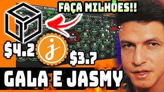 PREVISÃO DAS CRIPTOMOEDAS: RECUPERAM e SOBEM MILHÕES! GALA GAMES JASMY E BITCOIN