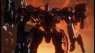 ARMORED CORE VI-Handler Walter Boss Battle