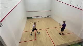 Me(Harry Bloomfield) in purple vs Alex Beloborodov in white