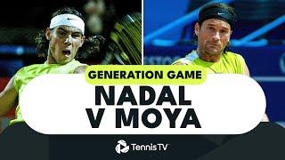 GENERATION GAME: Carlos Moya vs Rafa Nadal | Rome 2006 Highlights