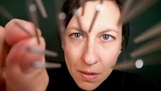 Cosmetic Facial Acupuncture ASMR for wrinkles treatment