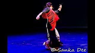 Cana from Flamencubana! show in Cuba, Kasandra "La China", flamenco dancer