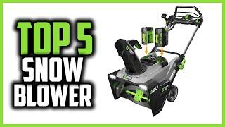 Top 5 Best Snow Blower for Heavy Snow in 2024