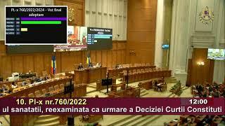 Ședință de plen a Camerei Deputaților din data de 12 Noiembrie 2024